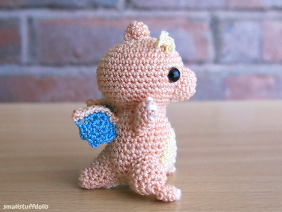Dragonite PatternxMini Amigurumi Crochet Doll Digital Download from SmallSt...
