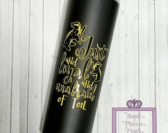 Just & Loyal "Hufflepuff" Harry Potter inspired stainless steel vacuum insulated tumbler 20oz