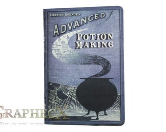 Fan-made Advanced Potion Making Harry Potter inspired personalized journal notebook