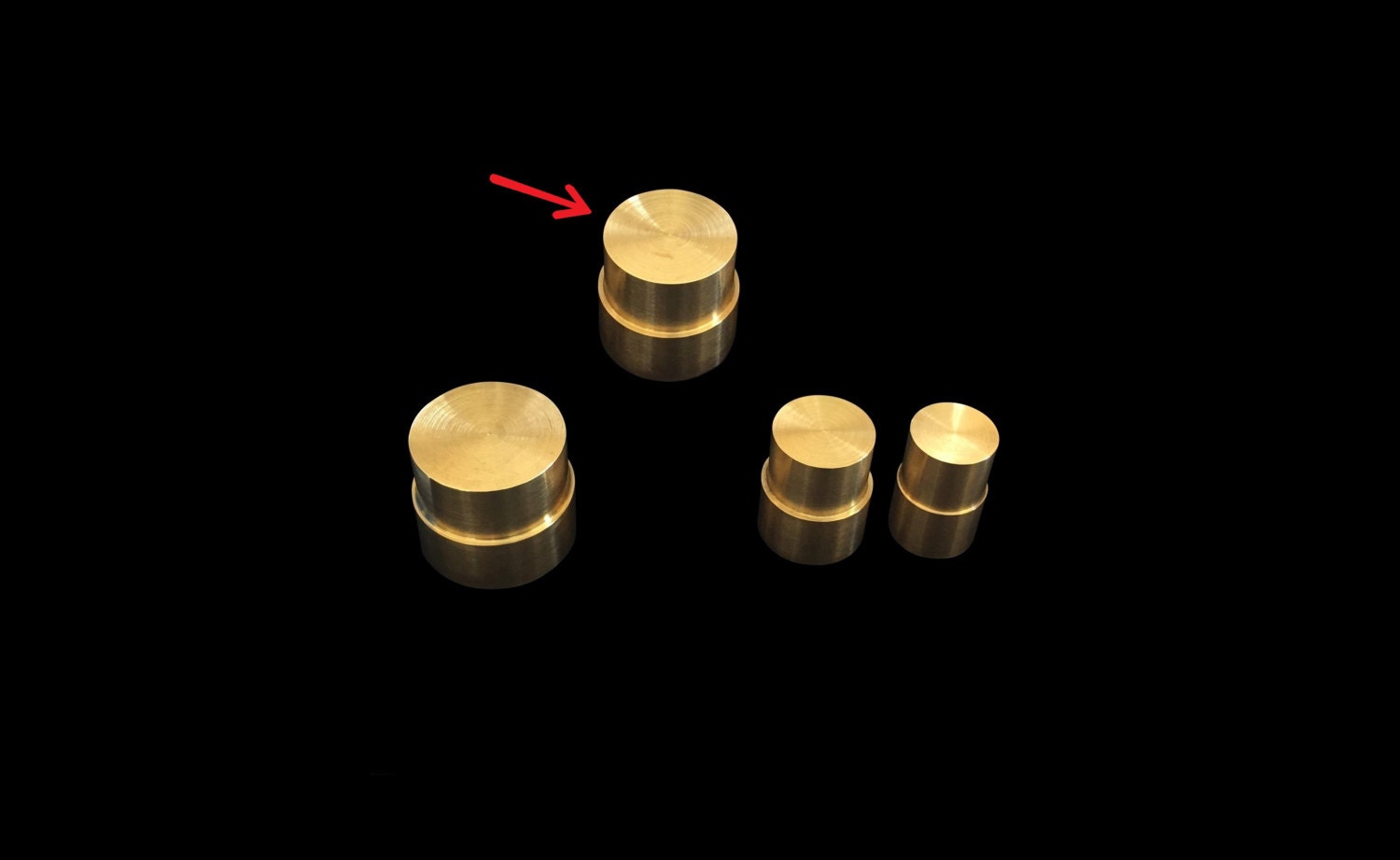 LARGE Direct Replacement Brass Pushrod Plunger for by CoinRingUSA