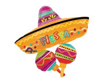 32 fiesta balloons fiesta party fiesta sombrero cinco de mayo decorations - Mexican Party Decorations 32 fiesta balloons fiesta party fiesta sombrero cinco de mayo decorations - Mexican Party Decorations
