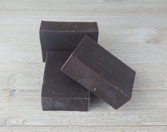 Chocolate Soap with Organic Chocolate and Cocoa Butter- Vegan Handmade Soap - Organic Cocoa Butter Soap - Cold Process Soap
