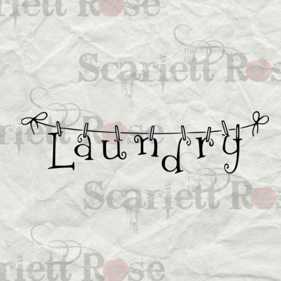 Laundry SVG cutting file clipart in svg jpeg eps and dxf