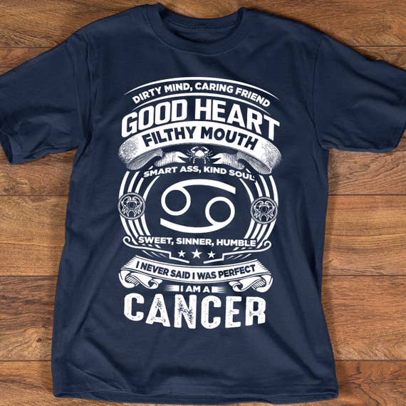 cancer horoscope t shirt