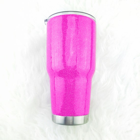tumbler glitter Hot Pink The Steel Tumbler by Stainless GLITTER