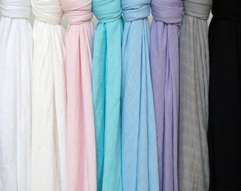 Bamboo Rayon Double Gauze Muslin Fabric by the yard - Solid Colors - Embrace by Shannon Fabrics - 100% soft and silky Rayon from Bamboo