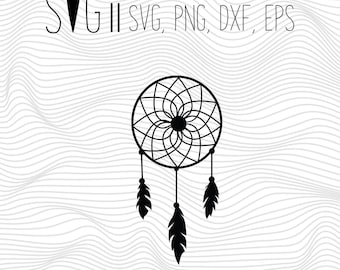 Dream Catcher Svg, DreamCatcher Svg, Svg For Silhouette, Svg For Cricut, Dream Catcher Vinyl Decal, Monogram Svg, DreamCatcher Clipart Files