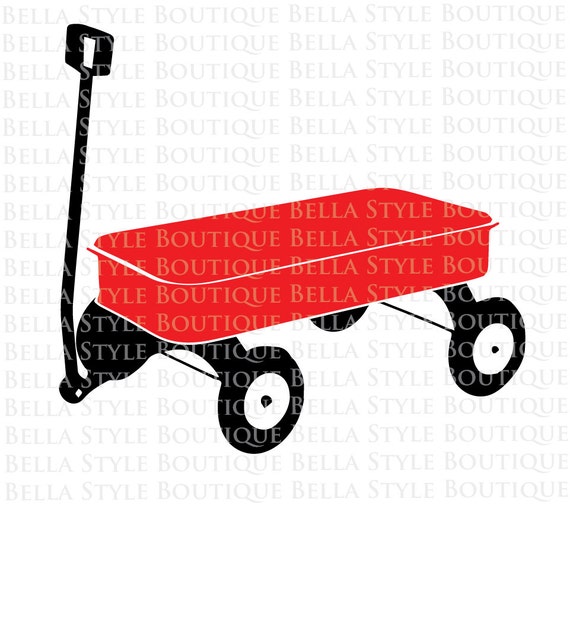 Download RED WAGON svg cut file