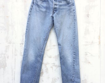 LEVIS 501 Redline 31 Waist Levi Boyfriend Jeans Levi's Button Fly 70's Selvedge Jeans