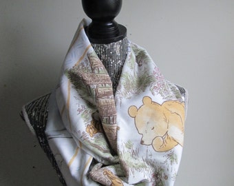 Vintage Winnie The Pooh Infinity Scarf