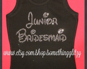 Junior Bridesmaid shirt, Junior bridesmaid, Junior Bridesmaid Bling,Junior Bridesmaid shirt, Junior Bridesmaid disney, Jr. Bridesmaid bling