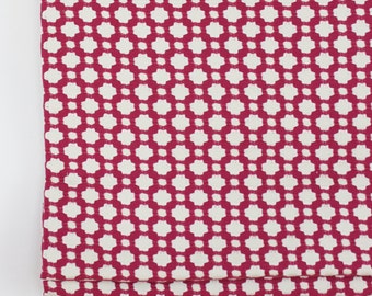 Schumacher Celerie Kemble Betwixt Roman Shade in Magenta (Comes in 16 Colors)