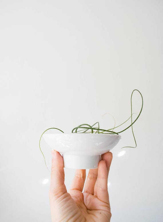 1970s Glazed White Porcelain Candle Holder Set // Arzberg Germany // Modernist Home Decor