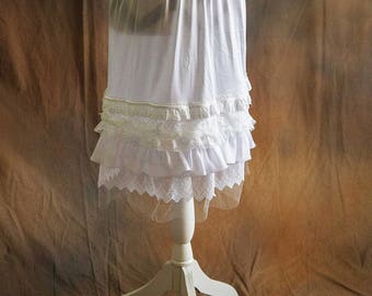 Six Layer Variety Lace Skirt/Dress Extender, Slip Lengthener