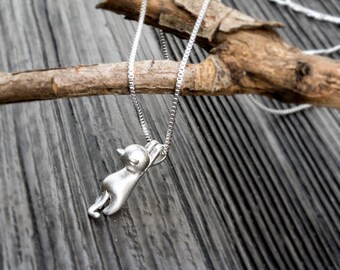 Cat necklace - 925 Sterling Silver Edition