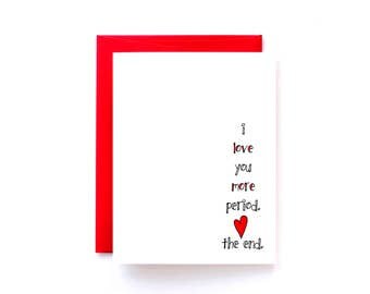 Anniversary Card - Funny Anniversary Card for Boyfriend - Wife Anniversary Card - Husband Anniversary Card - Funny Card - I Love You More
