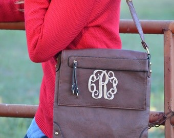 Monogram Purse / Personalized Crossbody /Preppy Monogram pocketbook