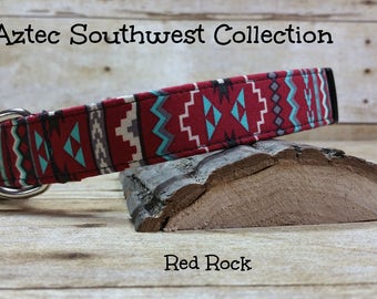 Native Dog Collar, Aztec Dog Collar, Navajo Dog Collar, Tribal Dog Collar, Southwest Dog Collar, Rustic Dog Collar, Pet Collar, New Pet Gift