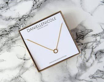 Hammered Circle Necklace, Pendant Necklace, Dainty Necklace, Simple Necklace, Everyday Jewelry, Boho Jewelry, Layering Jewelry, Boho Chic