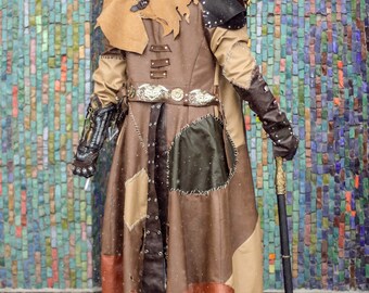 Jacob Frye natural leather cosplay costume Assassins Creed Syndicate