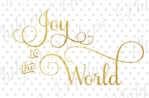 Download Joy to the World svg Sign Svg Christmas Svg Digital Cutting