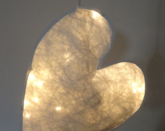 Saint Valentine's Herz with Ledlichterkette