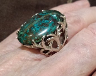 Sterling silver turquoise ring