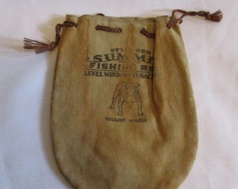 Vintage Flueger Summit Fishing Reel bag