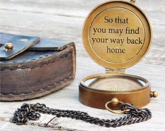 Engraved Compass, Personalized Compass, Christmas Gift, Groomsmen Gift, Valentines Day Gift, Man Gift, Men Gift, Women Gift, Nautical Gift