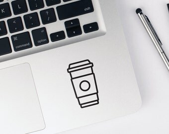 Coffee Cup Decal, Yeti Cup Decals, iPhone Decals, MacBook Decals, Wall Decals, Car Decals, Cup Decals