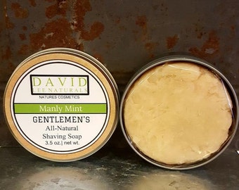 Gentlemen's Shaving Soap w/Tin
