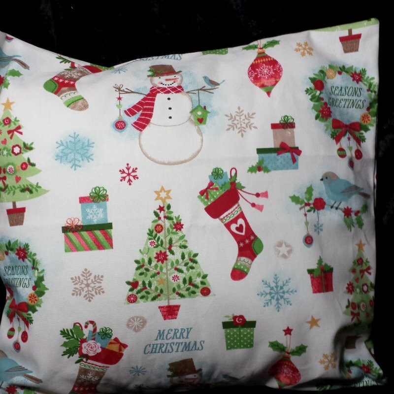 Christmas Cushion Cover by AnitaRoseDesigns on Etsy