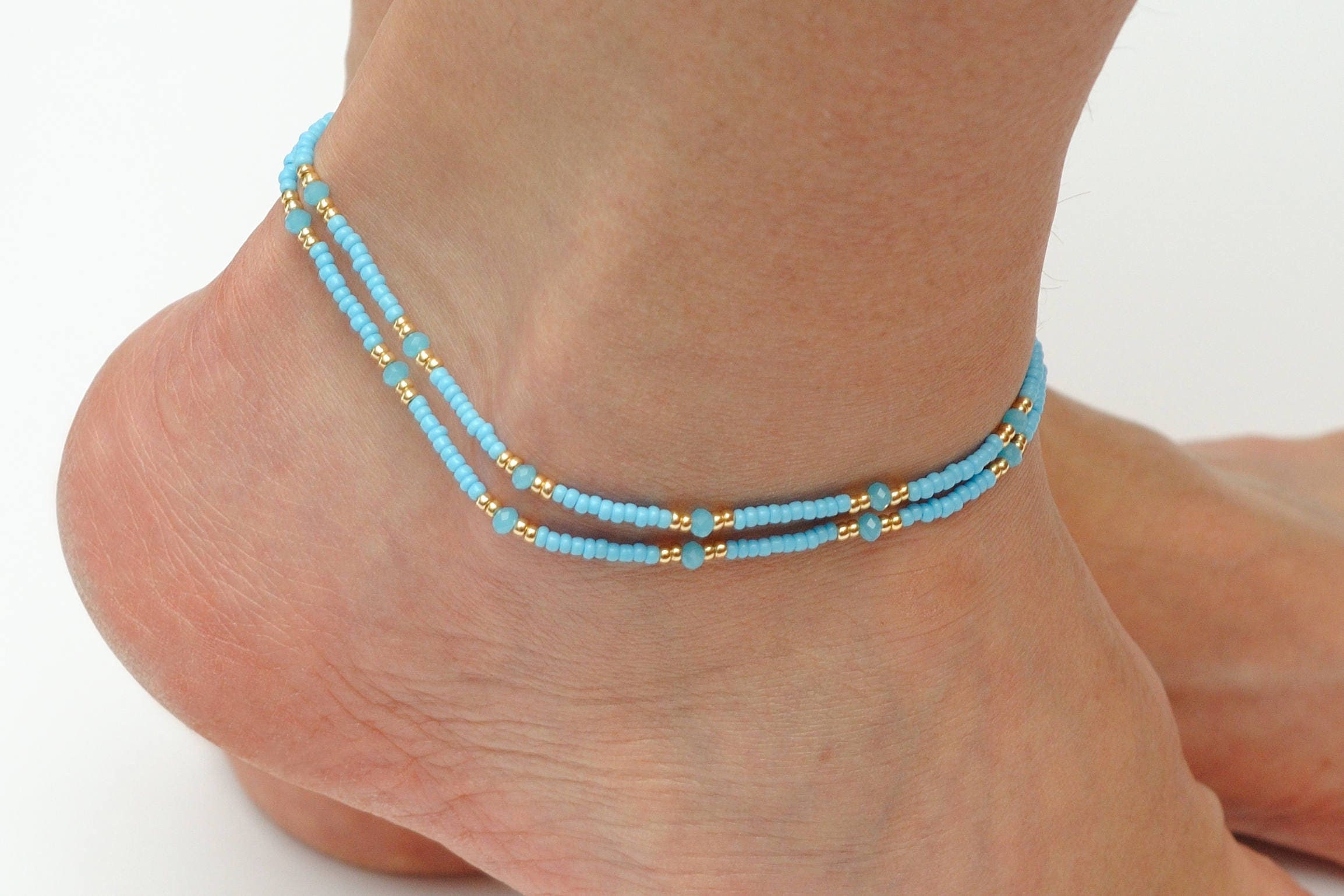 Womens Ankle Bracelet Anklet Beach Delicate Anklet Tiny Anklet 2132