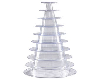 10 Tier Macaron Tower Display Stand for French Macarons