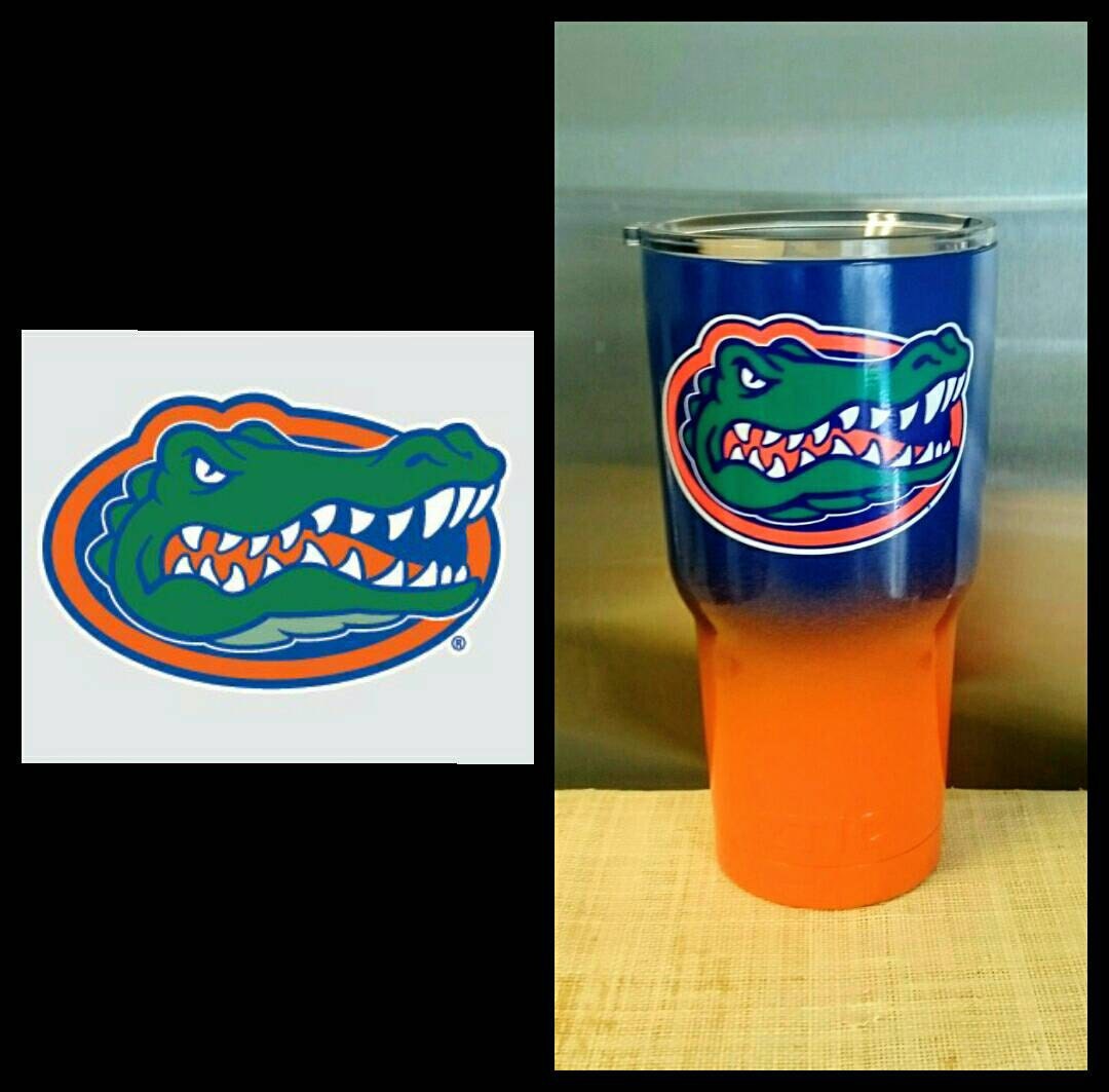 UF Florida Gators Gator Premium Vinyl Decal for by AlphaCraftStore