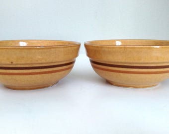 Vintage Ceramic USA 009 Soup Cereal Bowls