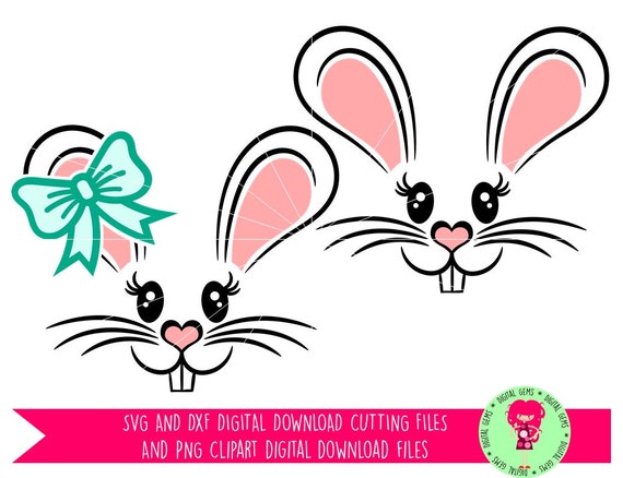 Free Free Bunny Rabbit Face Svg 529 SVG PNG EPS DXF File