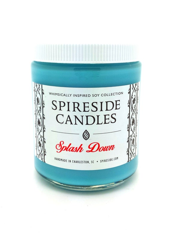 soy wax made with candles Down Spireside Candles Disney Candle ® Splash Candles