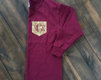 womens monogram shirts