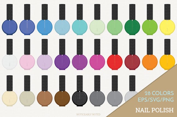 Download Nail Polish Vector Polish Clipart Nail Polish Bottle Art