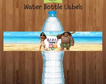 Moana water bottle | Etsy