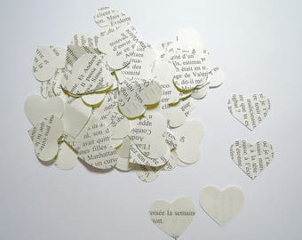 1000 confetti heart french novel