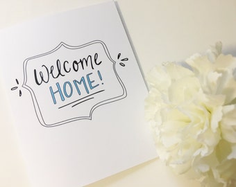 Welcome Home Card - New House Card - Moving Day Greeting Card - First Home Card