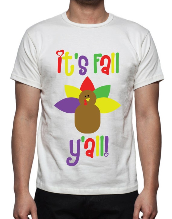 Download It's Fall Y'all Tee Shirt Design, SVG, DXF, EPS Vector ...