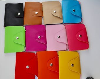 PLASTIC STICKER WALLET | great for mini sticker storage and washi storage