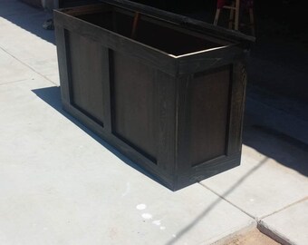 Storage Bench Entry Way Bench Wood Bench Painted Bench Stained Wood Bench Rustic Furniture Custom Furniture