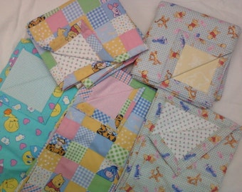 Baby Blankets...handmade... 40" X 40" average... versitile....Sure to be a favorite... customizing available