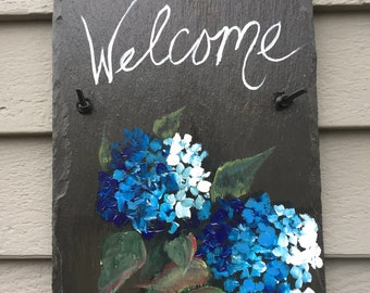 hydrangea house sign | etsy hydrangea house sign | etsy