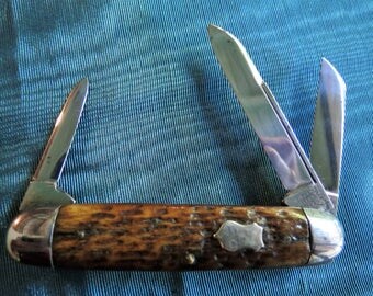 Wilbert Knife - Wilbert Cutlery Company 3-Blade Folding Pocket Knife