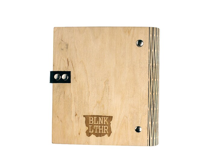 Wooden journal - Wooden Notebook - Personalized notebook - gift journal
